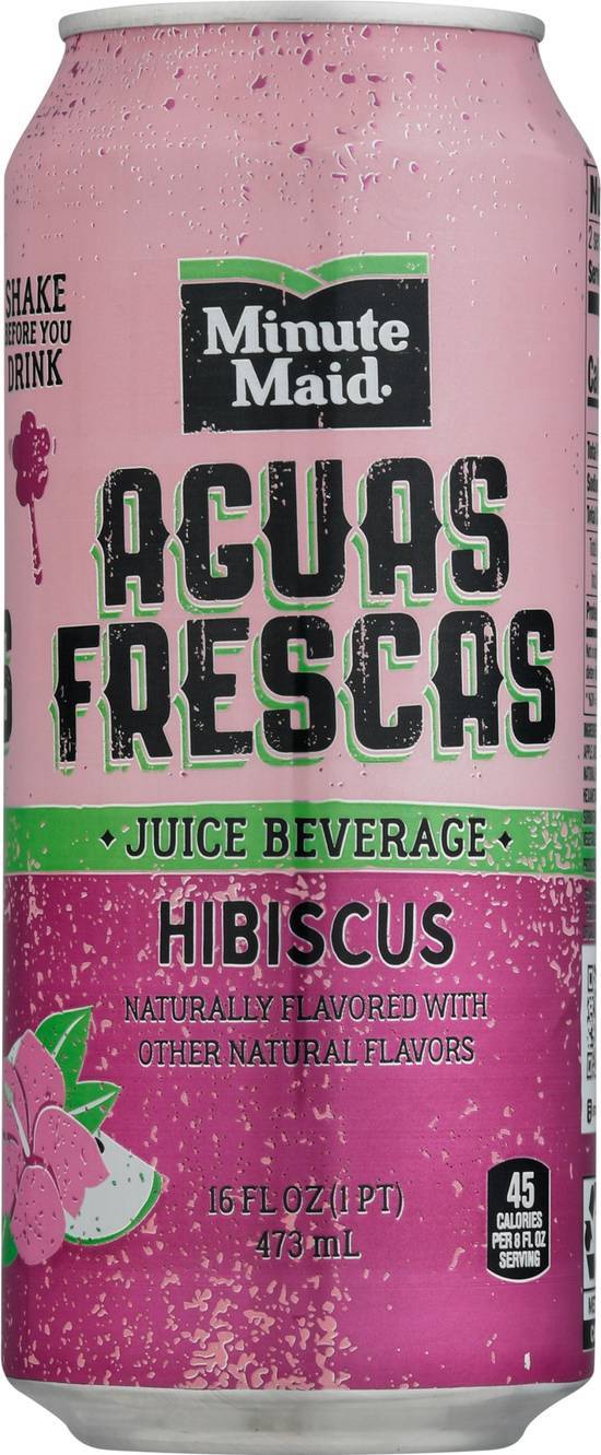 Minute Maid Aguas Frescas Hibiscus Juice Beverage (16 fl oz)