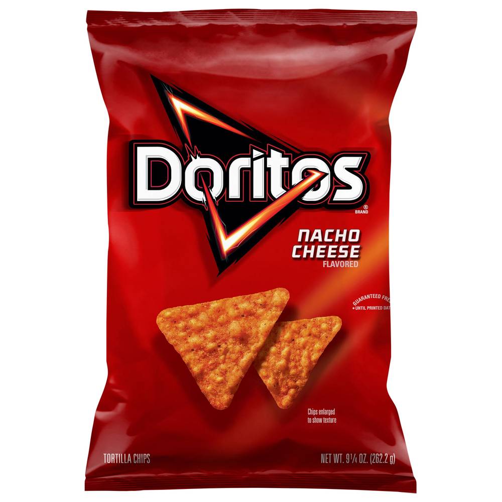 Doritos Tortilla Chips, Nacho Cheese (9.25 oz)