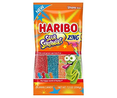 Haribo Zing! Sour Streamers (7.2 oz)