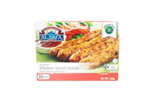 Al safa seekh kebab poulet halal (345gr) - chicken seekh kebab (345 g)