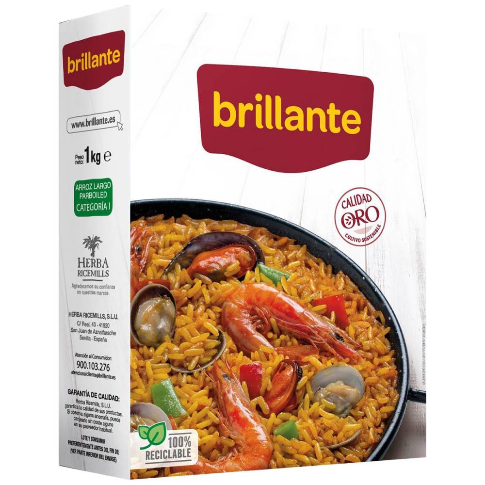 Arroz Brillante Calidad Oro 1Kg