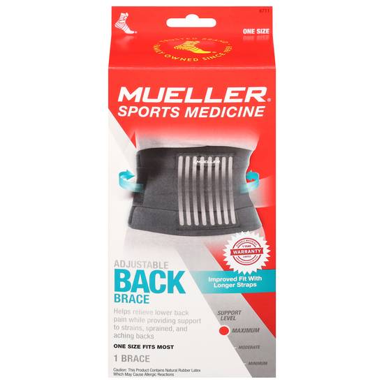 Mueller Maximum Adjustable Back Brace