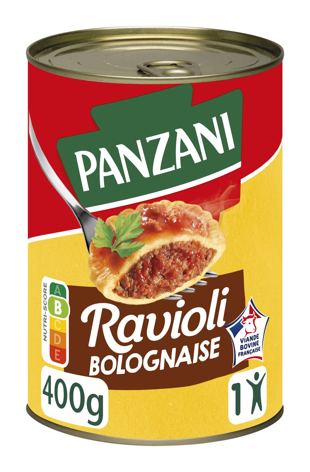 Panzani - Plat cuisiné ravioli, bolognaise (400g)