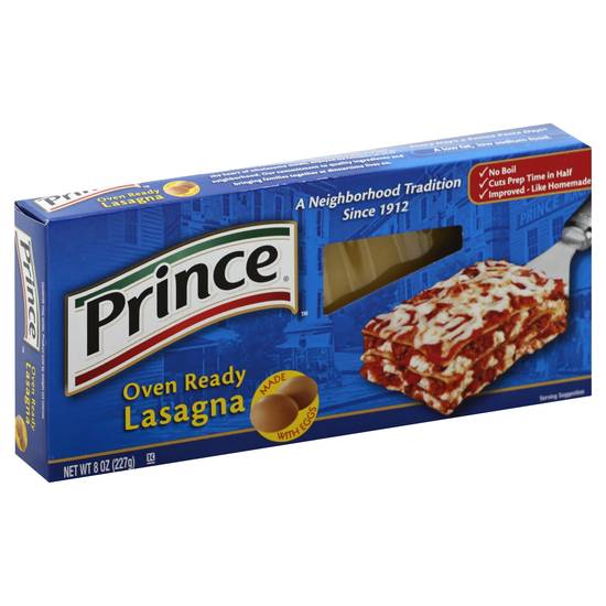Prince Oven Ready Lasagna Pasta (8 oz)