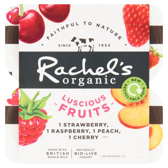 Rachel's Organic Luscious Fruits (4 ct)