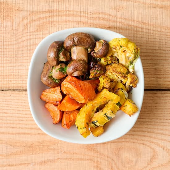 seasonal vegetables