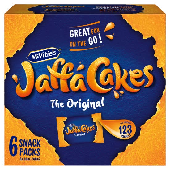 McVitie's Jaffa Cakes the Original Snack packs (18 pack)