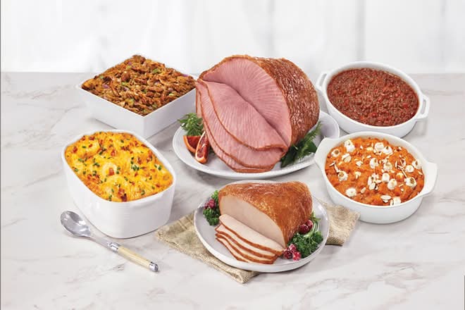 8 lb Honey Baked Ham & Turkey Feast