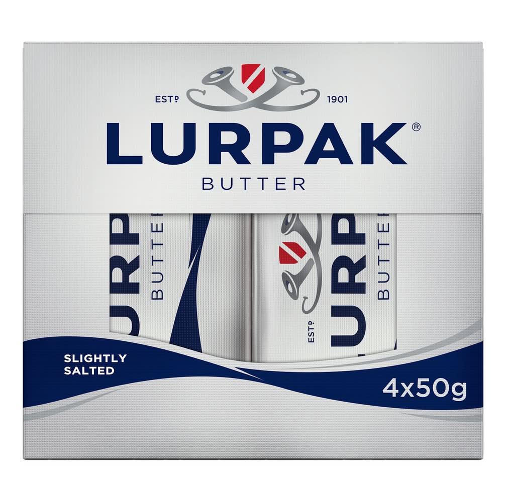 Lurpak Slightly Salted Butter Mini Blocks Delivery Near Me | Order ...