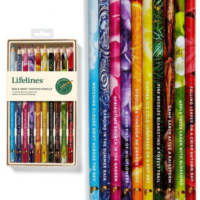 Lifelines Scented Colored Pencils - Infused With Essential Oil Blends