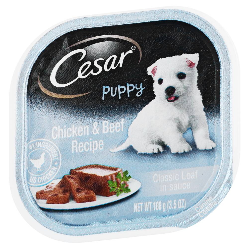 Cesar Puppy Chicken & Beef Recipe