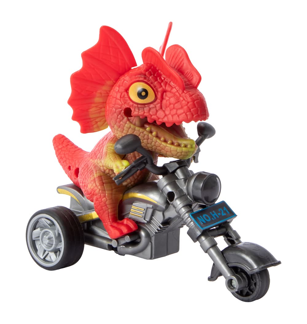 Push-N-Go Dino Bike Toy Red