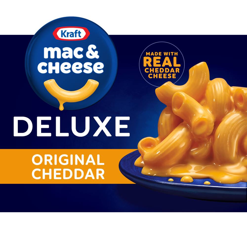 Kraft Deluxe Original Cheddar Macaroni & Cheese (14 oz)