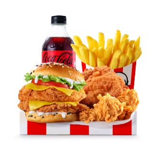 Double Colonel Burger Box Buddy