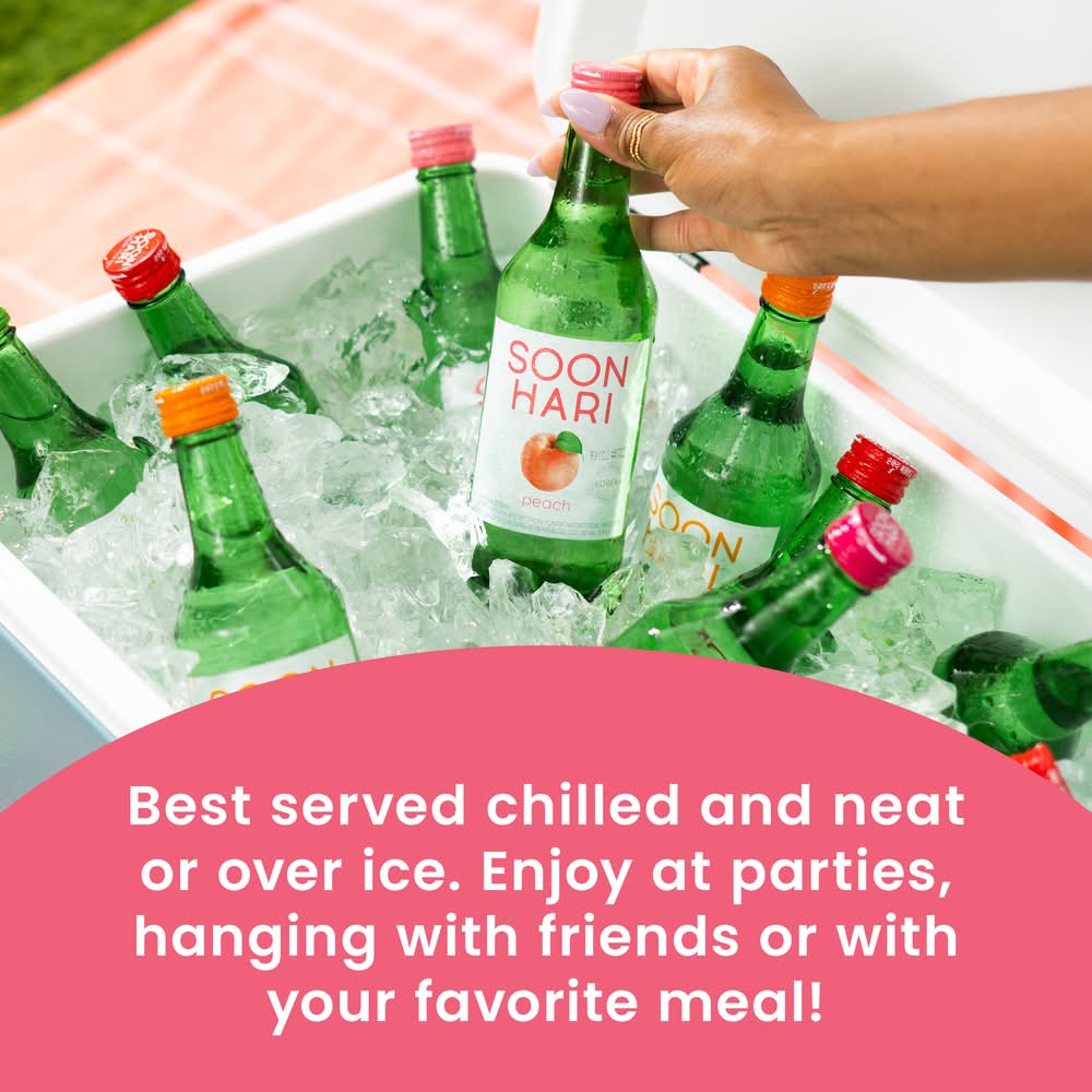 Soonhari Korean Soju, Lychee (375 ml)