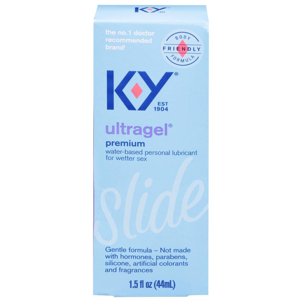 K-Y Ultragel Slide Premium Personal Lubricant (1.5 fl oz)