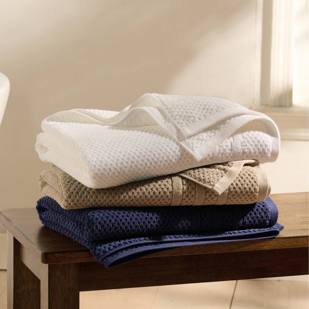 Bleeker and Main Zero Twist Towel, Assorted Colors