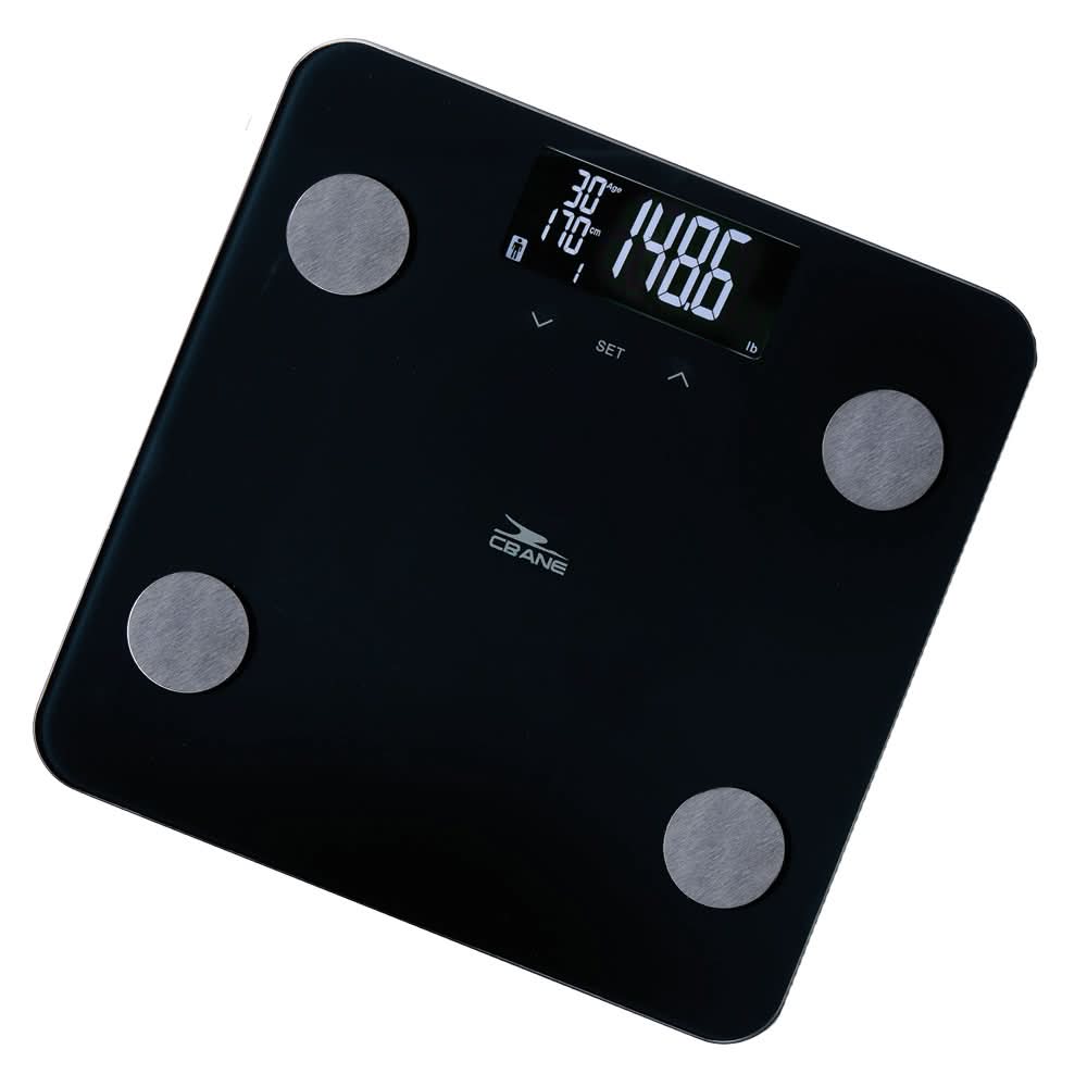 Crane Body Fat Scale, Black