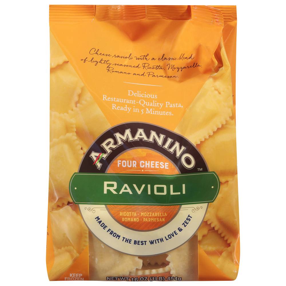 Armanino Four Cheese Ravioli (1 lbs)