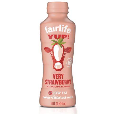 Fairlife Yup! Very Strawberry 1% 14oz