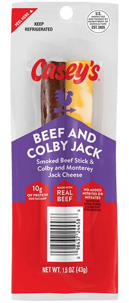 Casey's Beef and Colby Jack 1.5oz