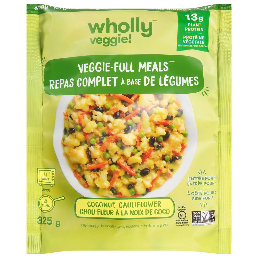 Wholly Veggie! Coconut Cauliflower Veggie-Full Meals