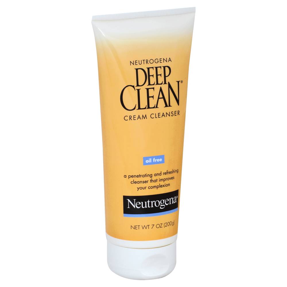 Neutrogena Deep Clean Oil Free Cream Cleanser