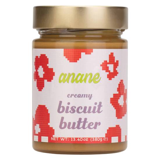 Order Anane Caramelised Biscuit Spread Smooth 13.4oz food online from Everyday Needs by Gopuff store, New Haven on bringmethat.com