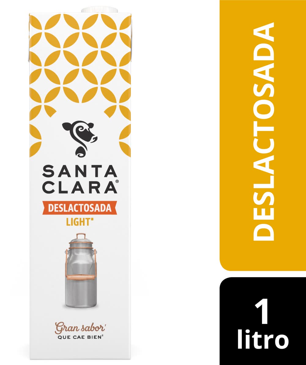 Santa Clara · Leche deslactosada light (1 L)