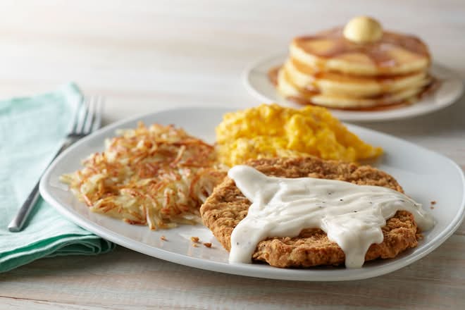Country Fried Steak & Eggs