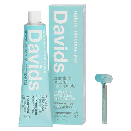 Davids Spearmint Premium Natural Toothpaste 5.25oz