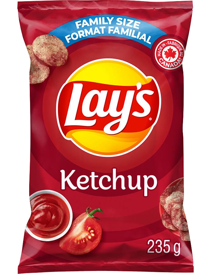 Lay's Ketchup Potato Chips (235 g)
