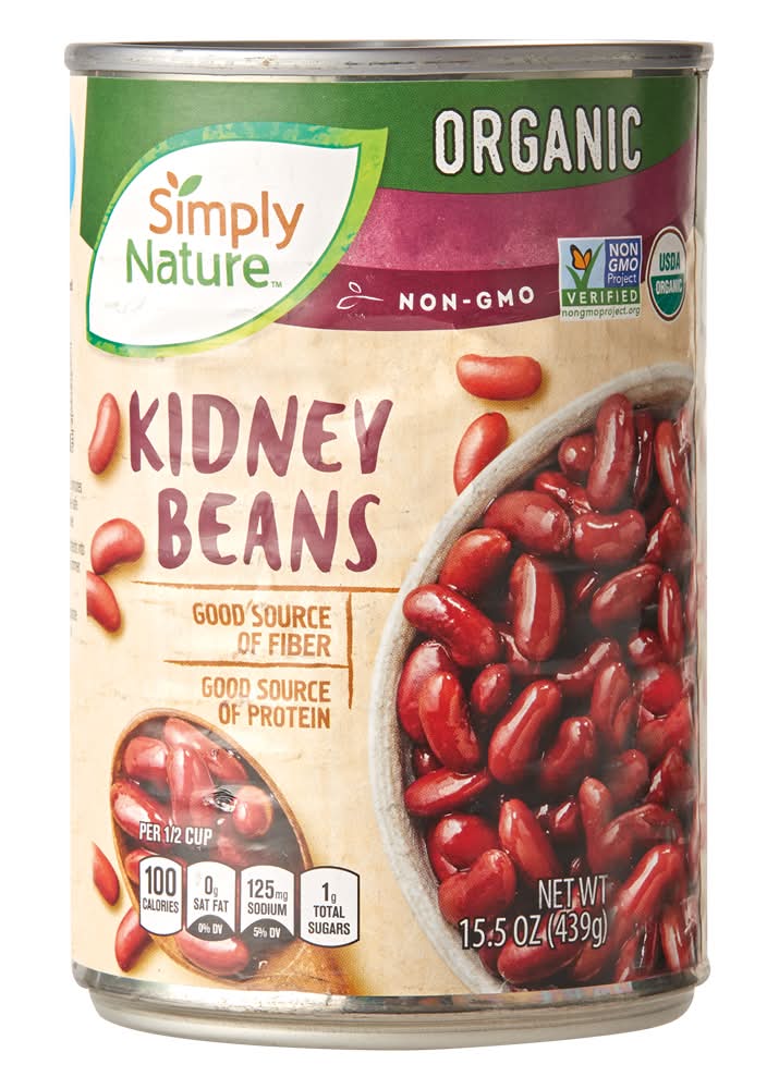 Simply Nature Organic Red Kidney Beans (15.5 oz)