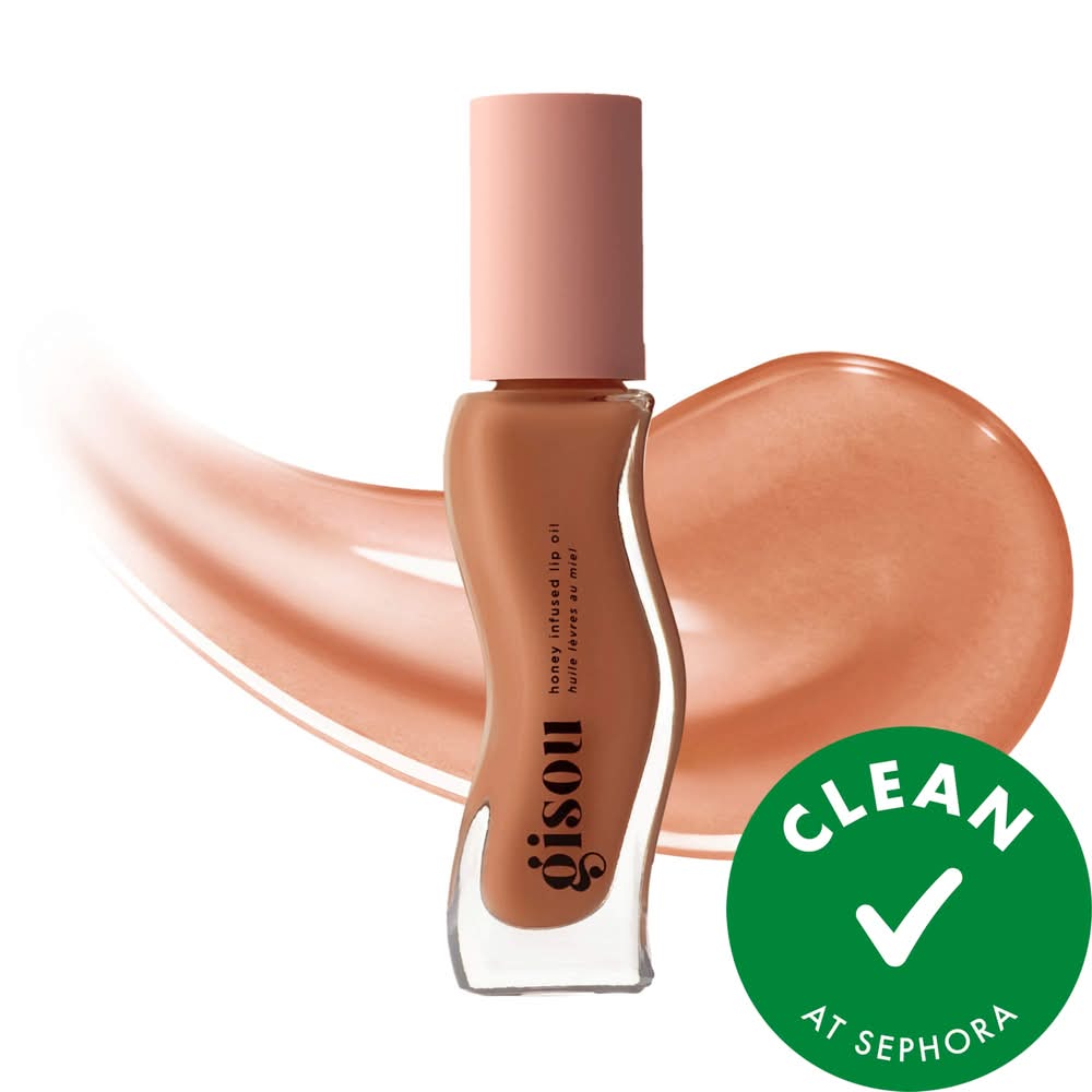 Gisou Honey Infused Hydrating Lip Oil Sticky Toffee | Postmates