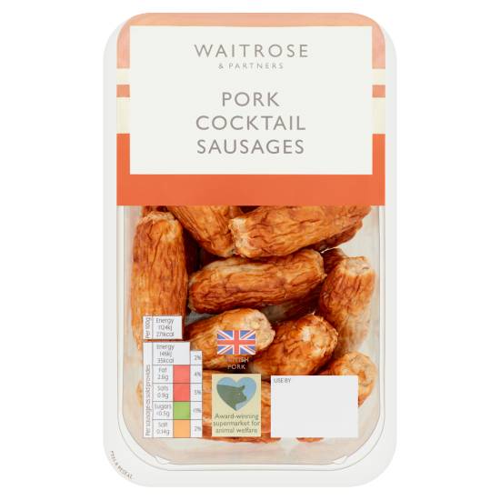 Waitrose Summer Pork Cocktail Sausages