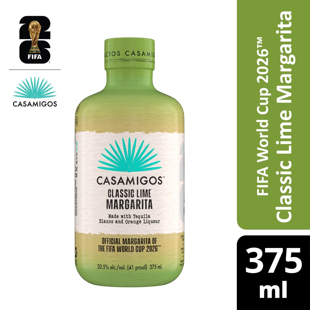 Casamigos Ready To Serve Margarita, Classic Lime (375 ml)