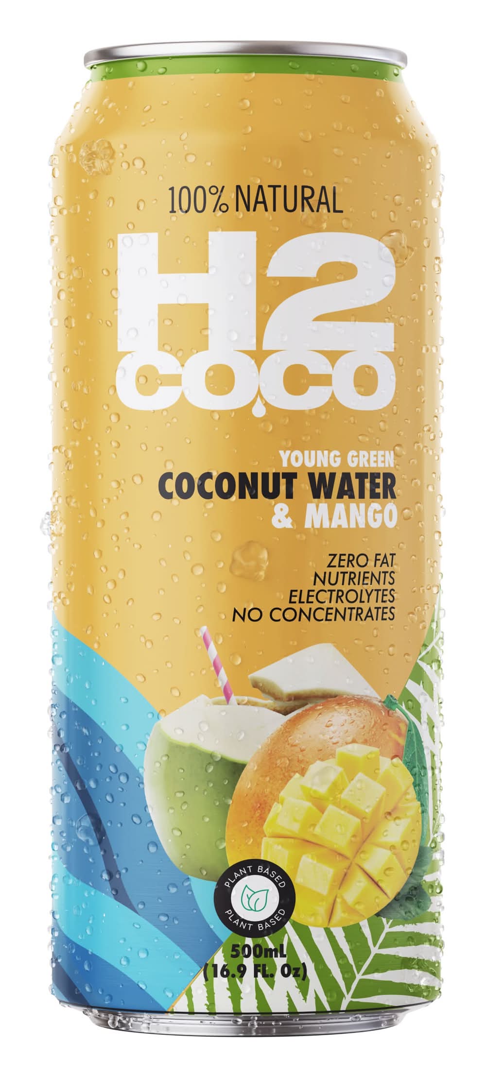 H2Coco Coconut Water With Mango 500ml