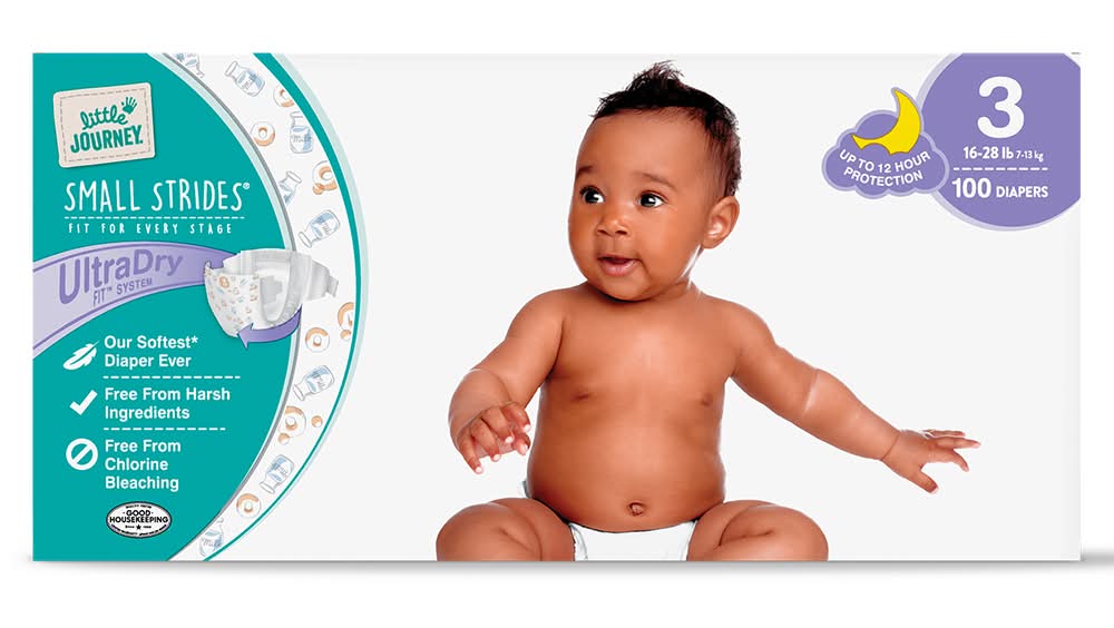 Little Journey Club Diapers, 3 (100 ct)