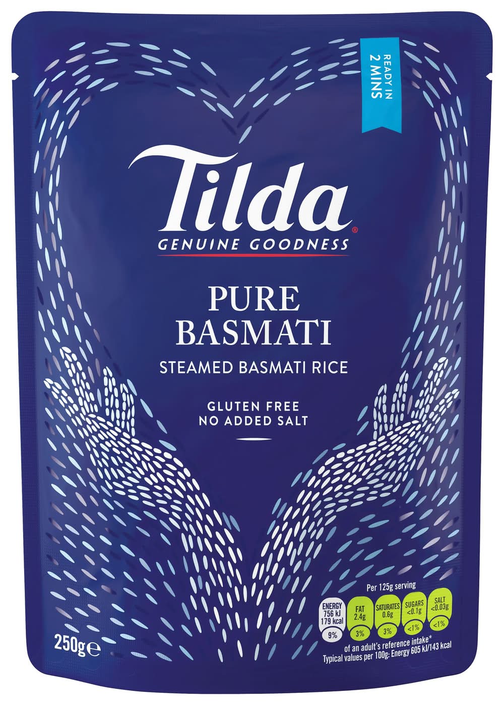 Tilda Steamed Pure Basmati Rice (250g)