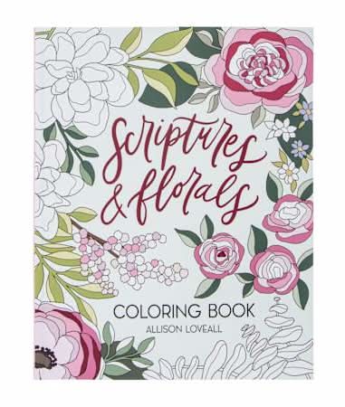 Scriptures & Flowers Coloring Book