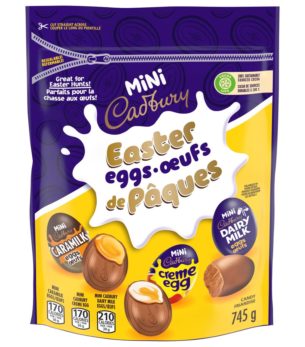 Cadbury Mini Assorted Chocolate Easter Eggs (0.74 kg)