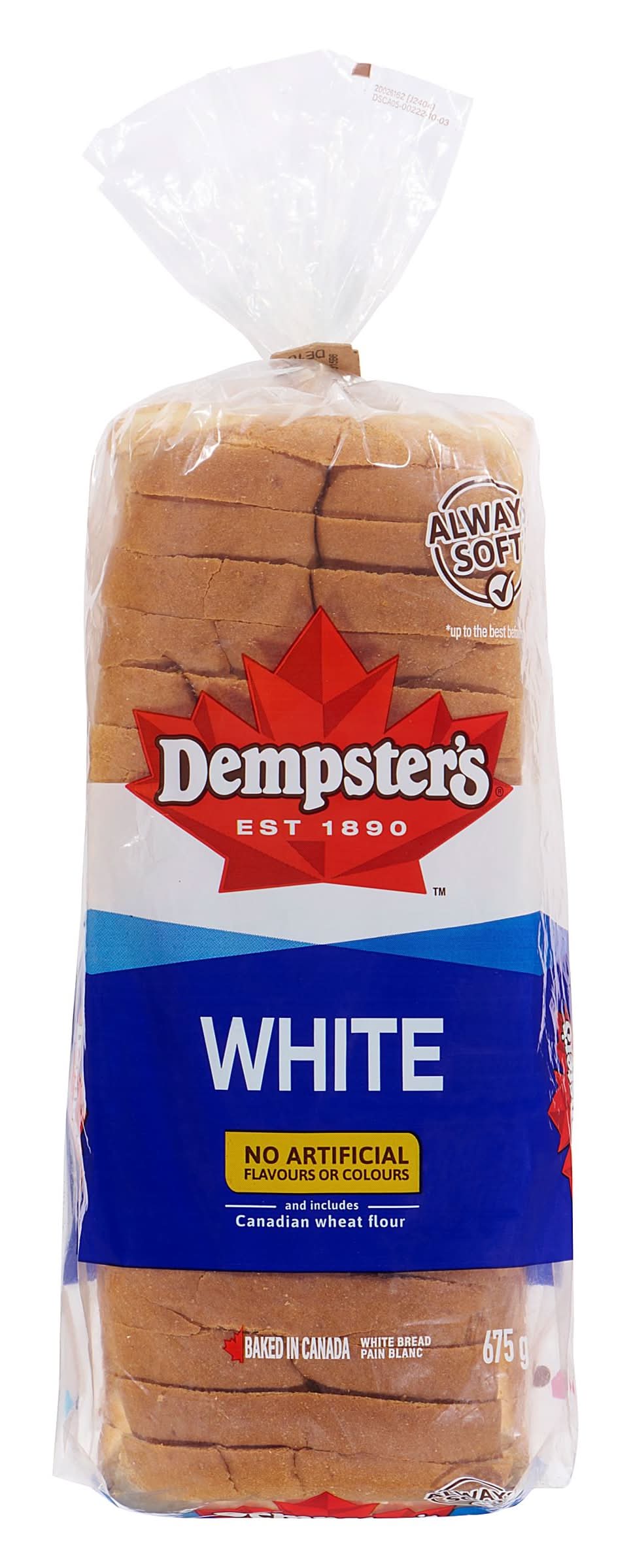 Dempster's White Sliced Bread (675 g)