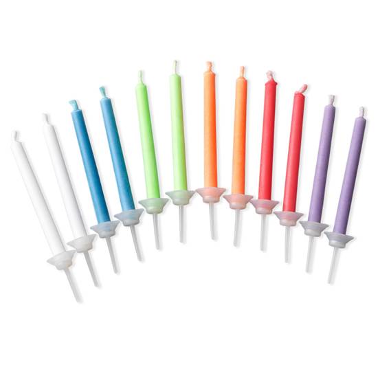 Assorted Party Candles (12CT)