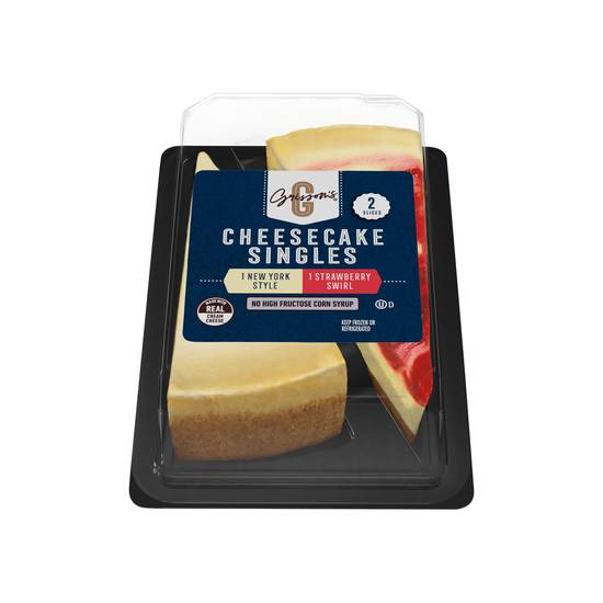 Grissom's Cheesecake Slices, Strawberry (2 ct)