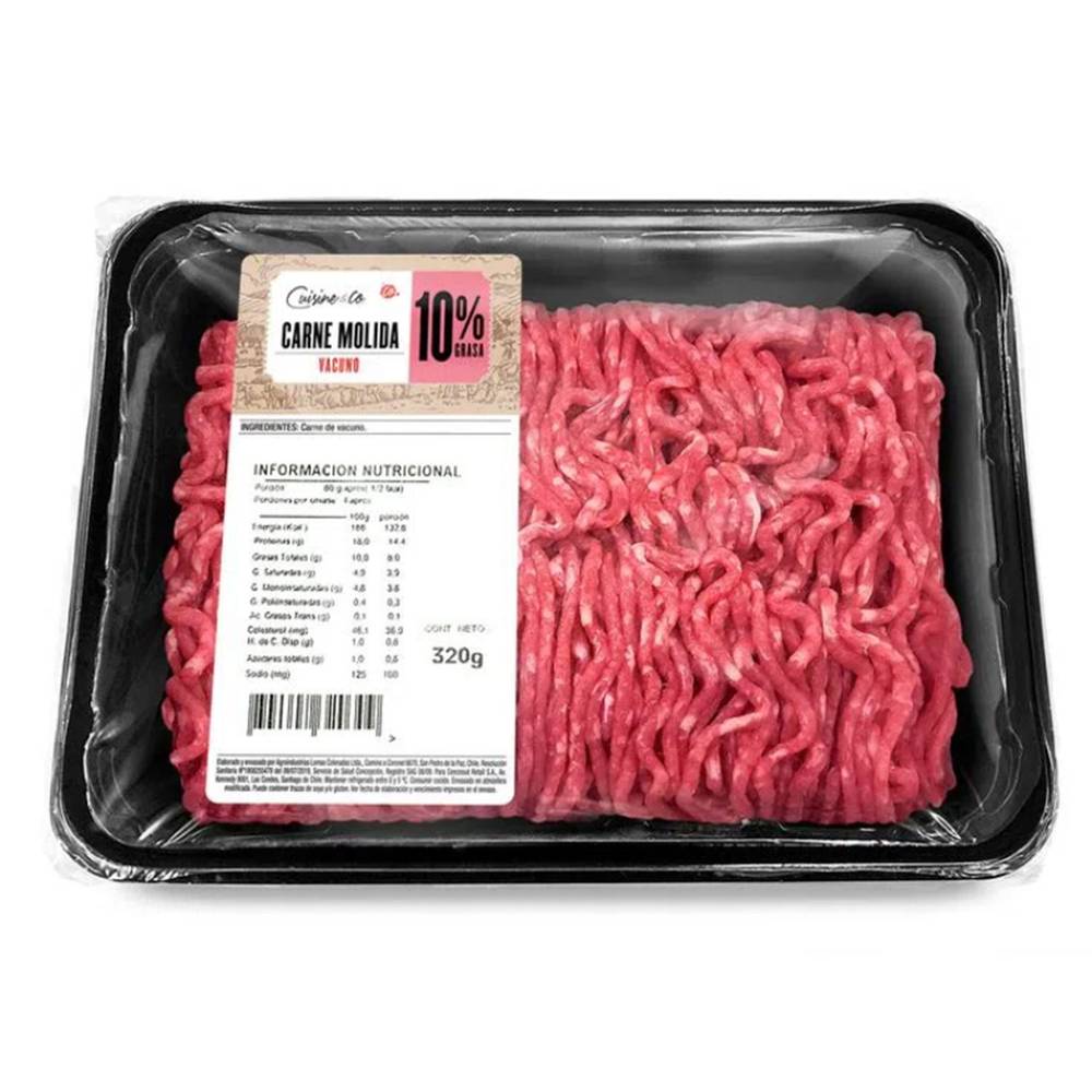 Cuisine & Co · Carne molida vacuno 10% (320 g)