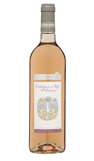Vin Rosé  Provence Corse AOP Coteaux d'Aix en Provence La Cave d'Augustin Florent - La bouteille de 75cL