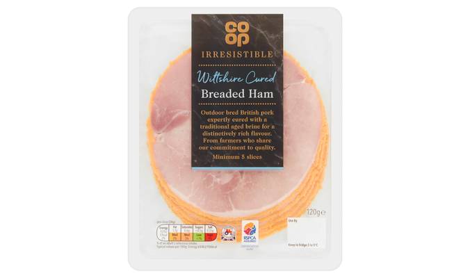 Co-op Irresistible Wiltshire Cured Breaded Ham 120g