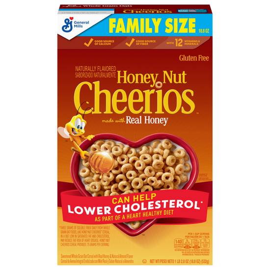 Cheerios Cereal (honey nut)