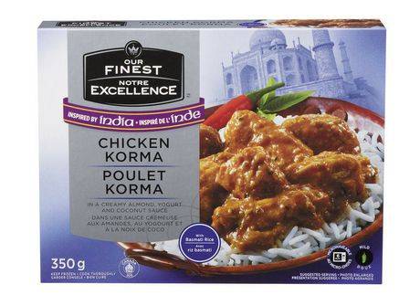 Our Finest Chicken Korma With Basmati Rice (350 g)