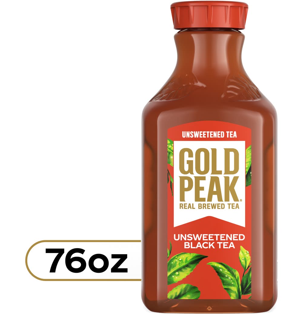 Gold Peak Real Brewed Black Tea (76 fl oz)